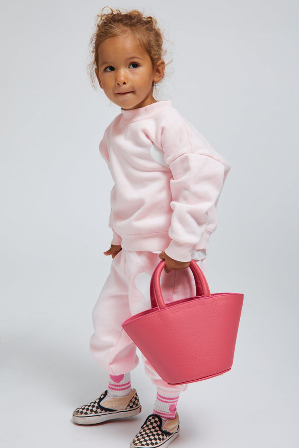 Sprwmn Kids Heart Sweatshirt BALLET