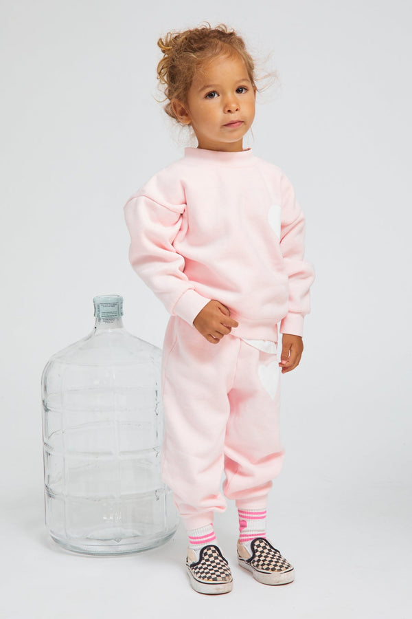 Sprwmn Kids Heart Sweatshirt BALLET