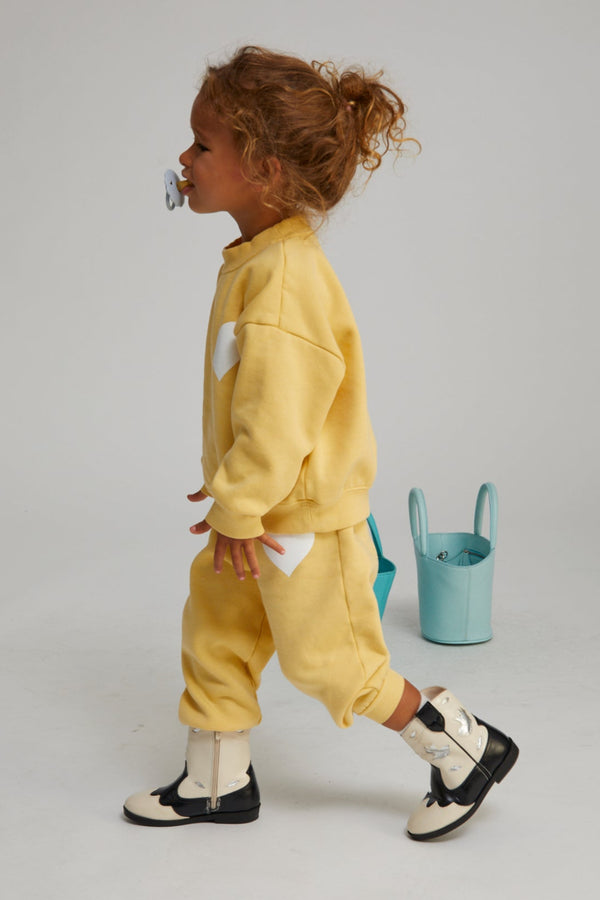 Sprwmn Kids Heart Sweatshirt SUNRISE