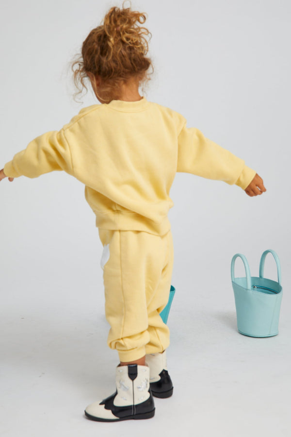 Sprwmn Kids Heart Sweatshirt SUNRISE