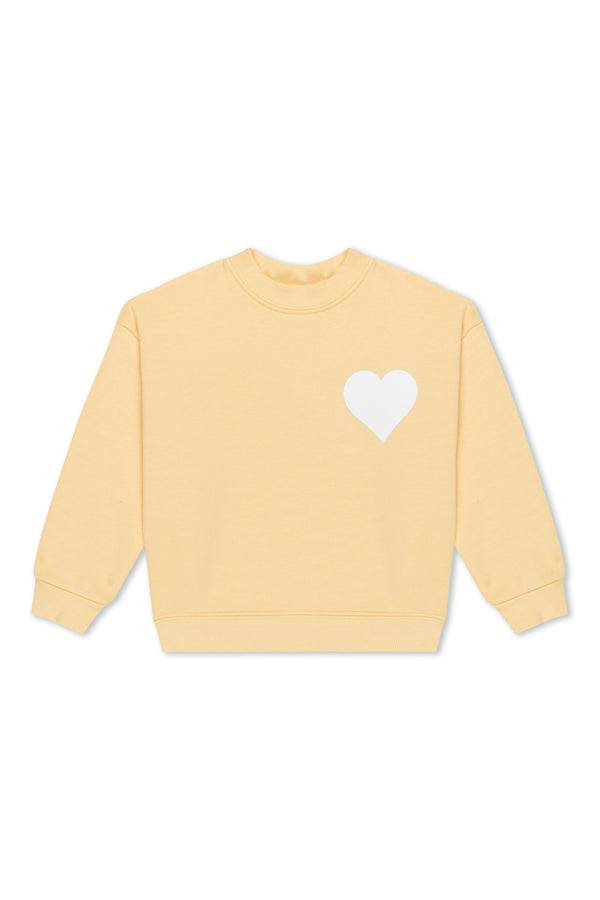 sprwmn Kids Heart Sweatshirt SUNRISE