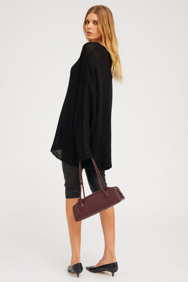 Sprwmn Leather Capri Black