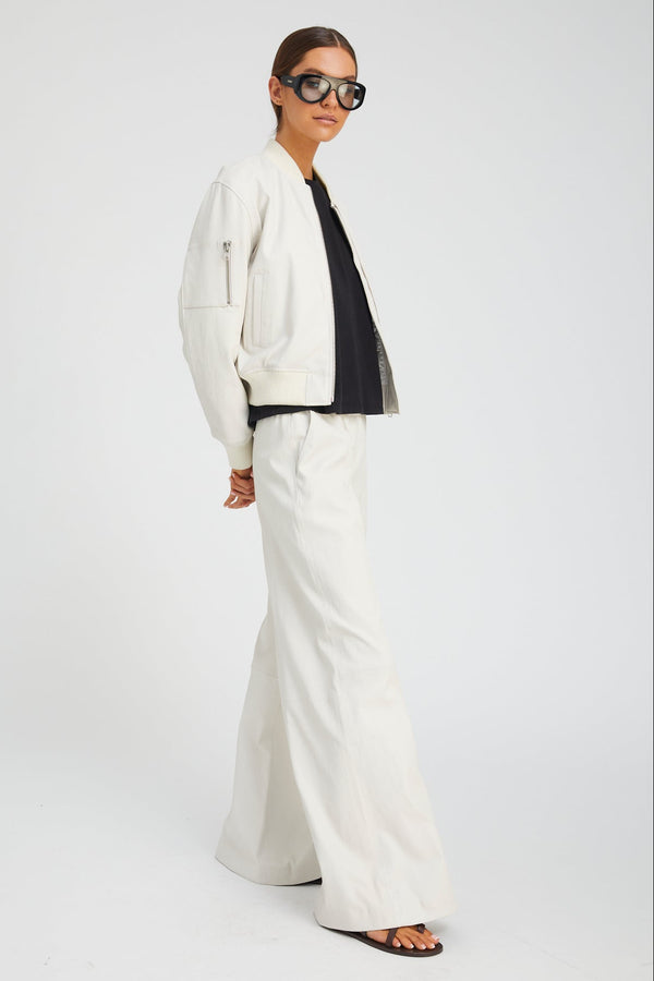 Sprwmn Leather Classic Bomber SHELL