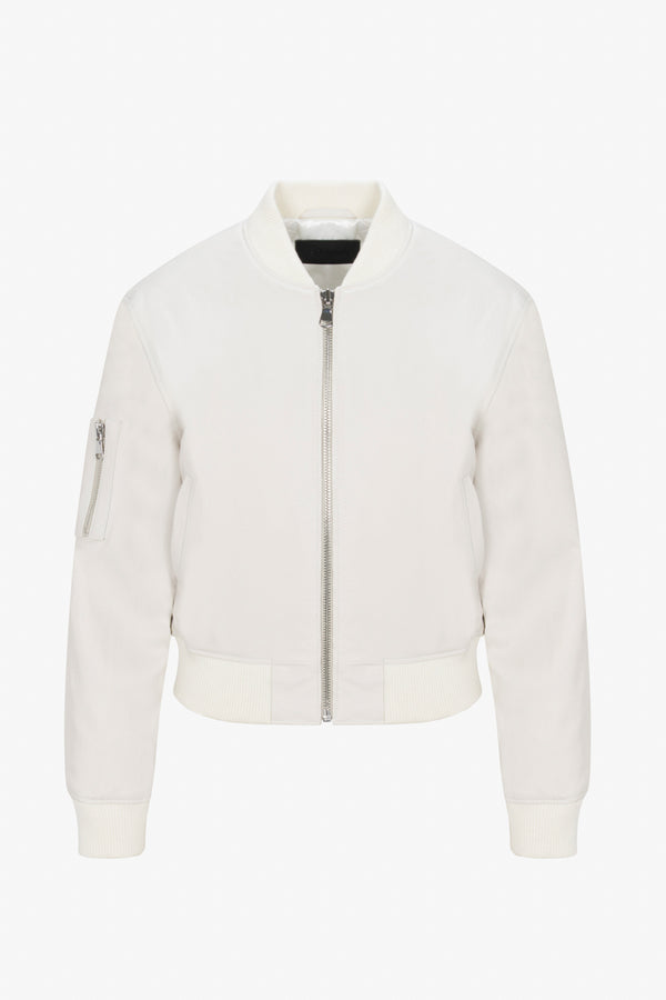 Sprwmn Leather Classic Bomber SHELL