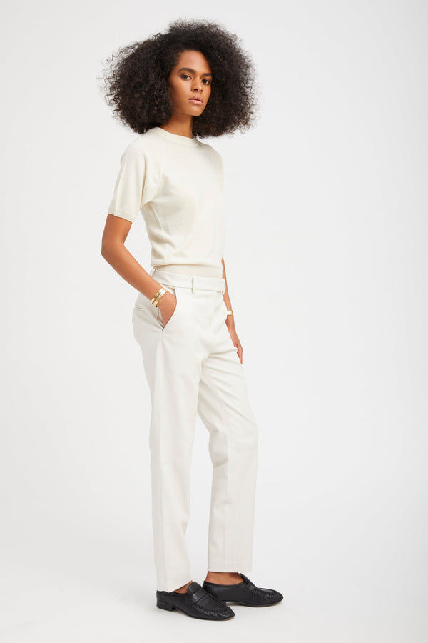 Sprwmn Leather Sophia Cigarette Trousers SHELL