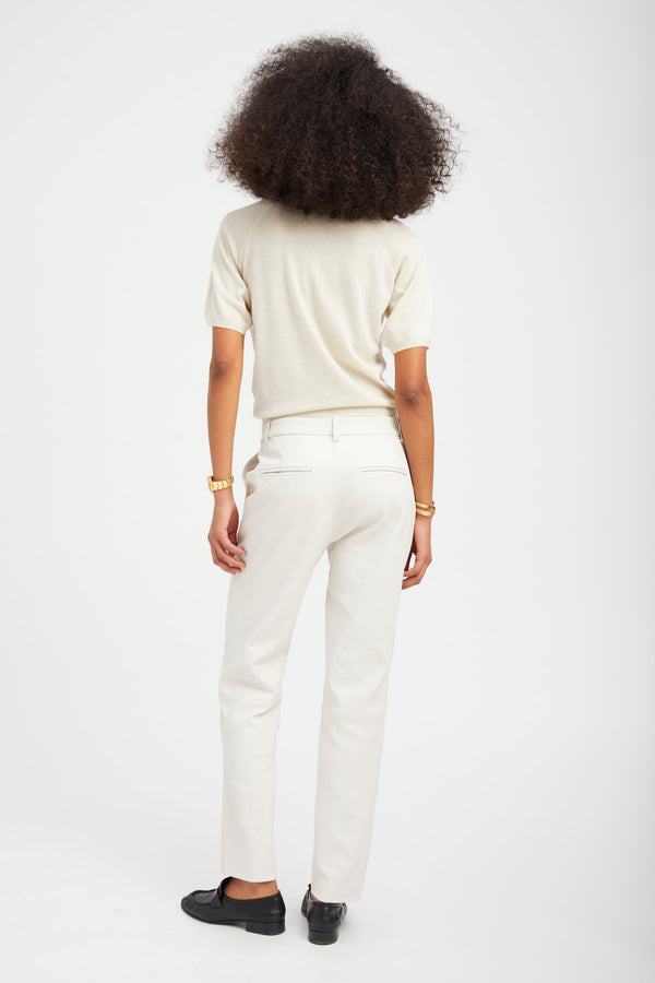 Sprwmn Leather Sophia Cigarette Trousers SHELL