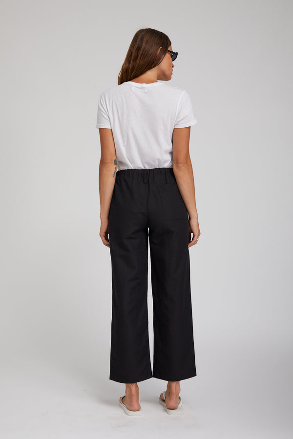 Sprwmn Linen Amalfi Pants BLACK
