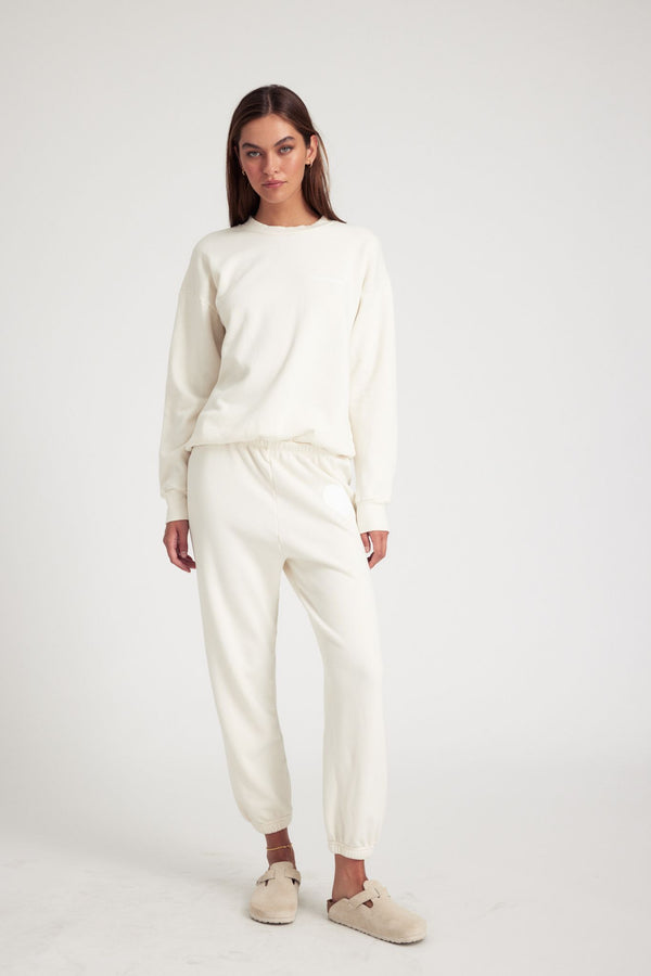 Sprwmn Logo Sweatshirt Creme