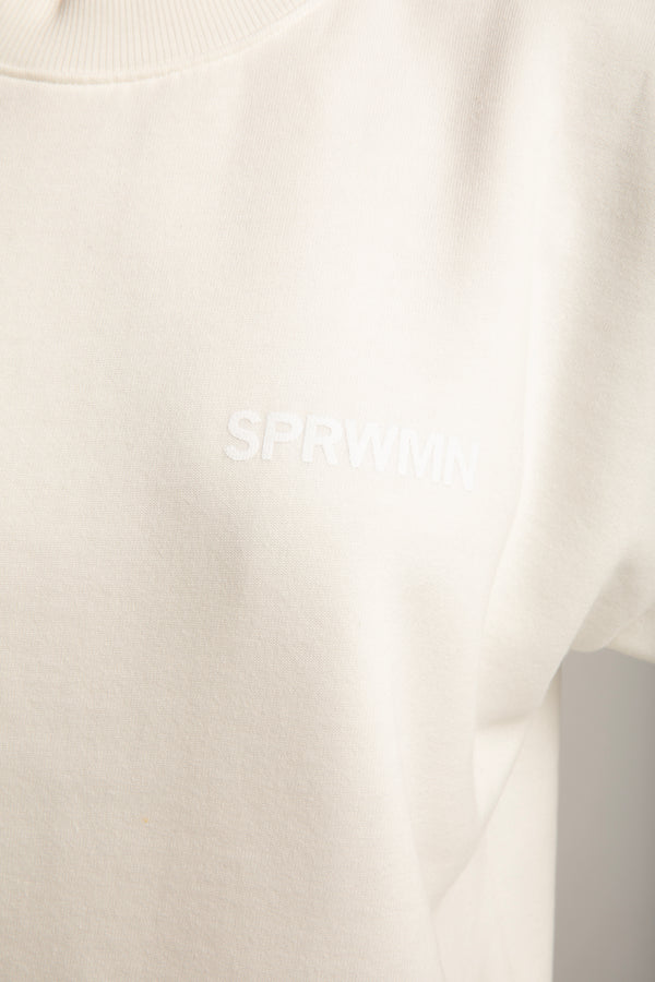 Sprwmn Logo Sweatshirt White