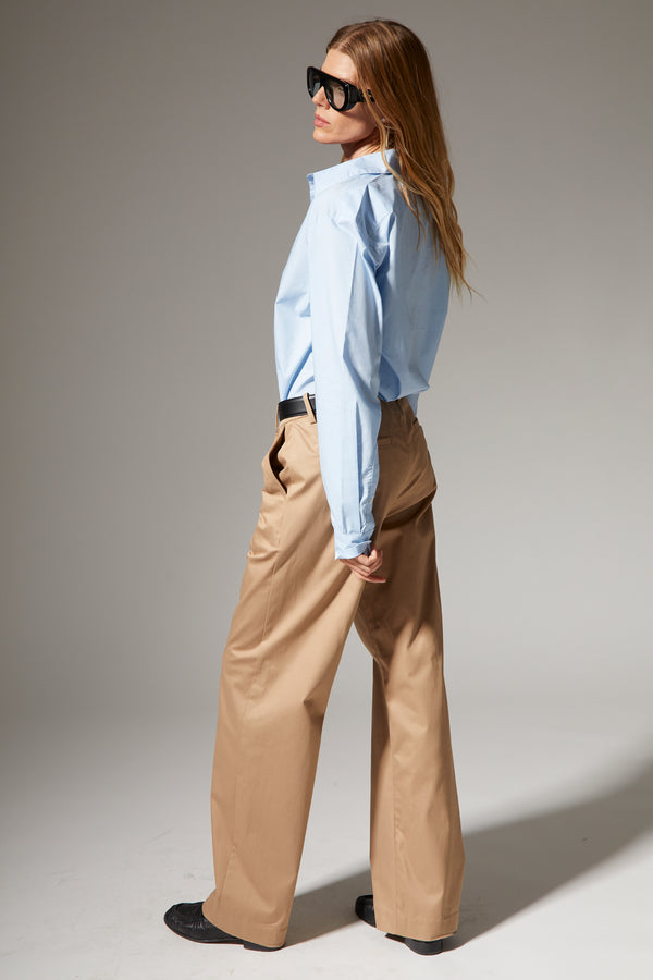 Sprwmn Mara Button Down BABY BLUE