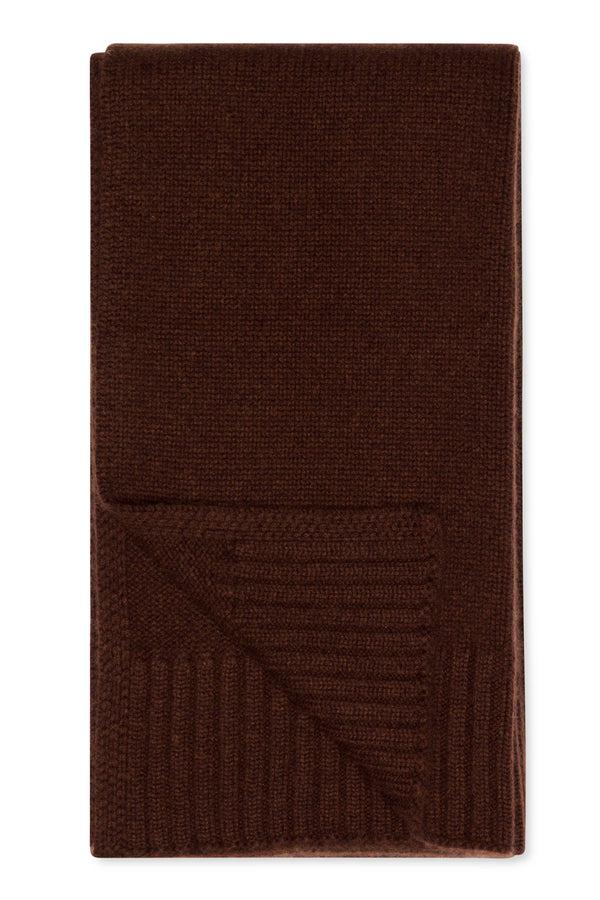 Sprwmn Mocha Cashmere Wrap Scarf Mocha