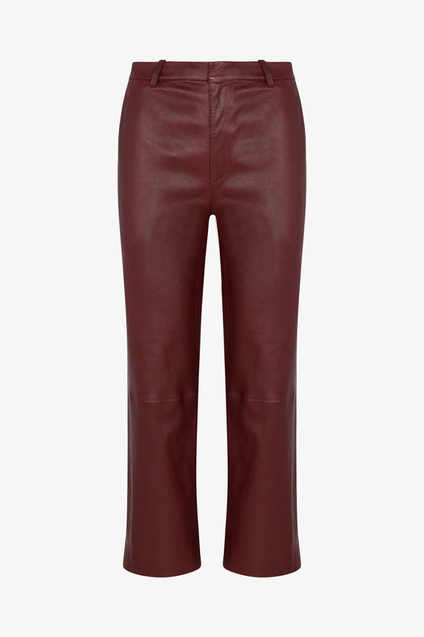 Sprwmn Pinot Leather Cropped Trousers PINOT