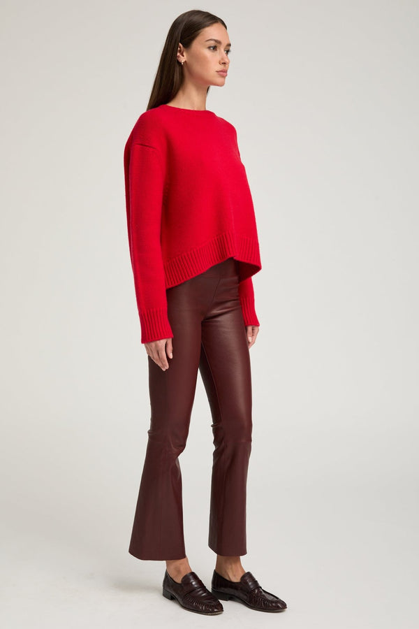 Sprwmn Red Heavy Cashmere Sweater Red