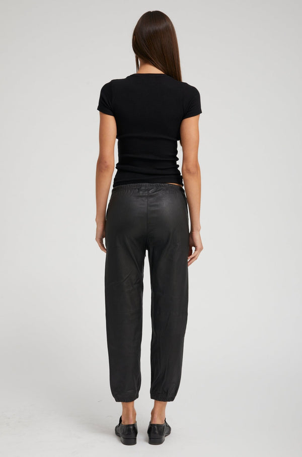 Sprwmn Rib Baby Tee Black