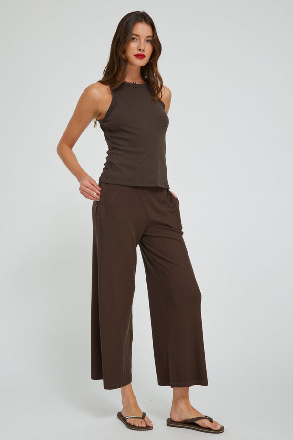 Sprwmn Rib Culotte CHOCOLATE