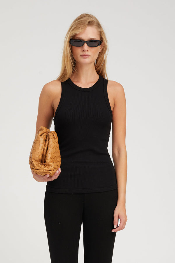 sprwmn Rib Racer Tank Black