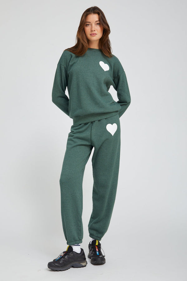 sprwmn Sage Heart Sweatpants SAGE