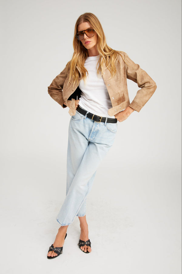 Sprwmn Sepia Suede Hardy Jacket SEPIA