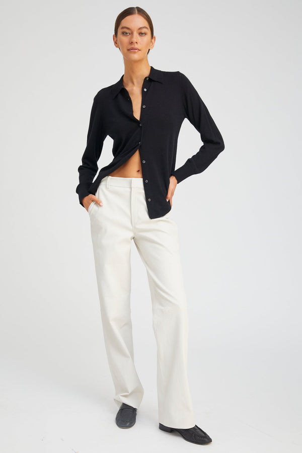 sprwmn Shell Leather Classic Trousers SHELL
