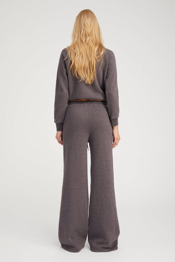 Sprwmn Shrunken Raglan Sweatshirt Charcoal