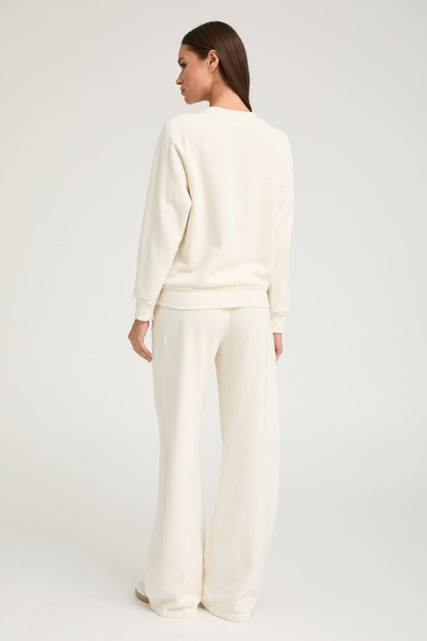 Sprwmn Shrunken Raglan Sweatshirt Creme