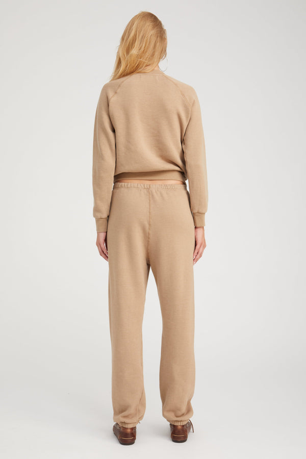 Sprwmn Shrunken Raglan Sweatshirt Latte