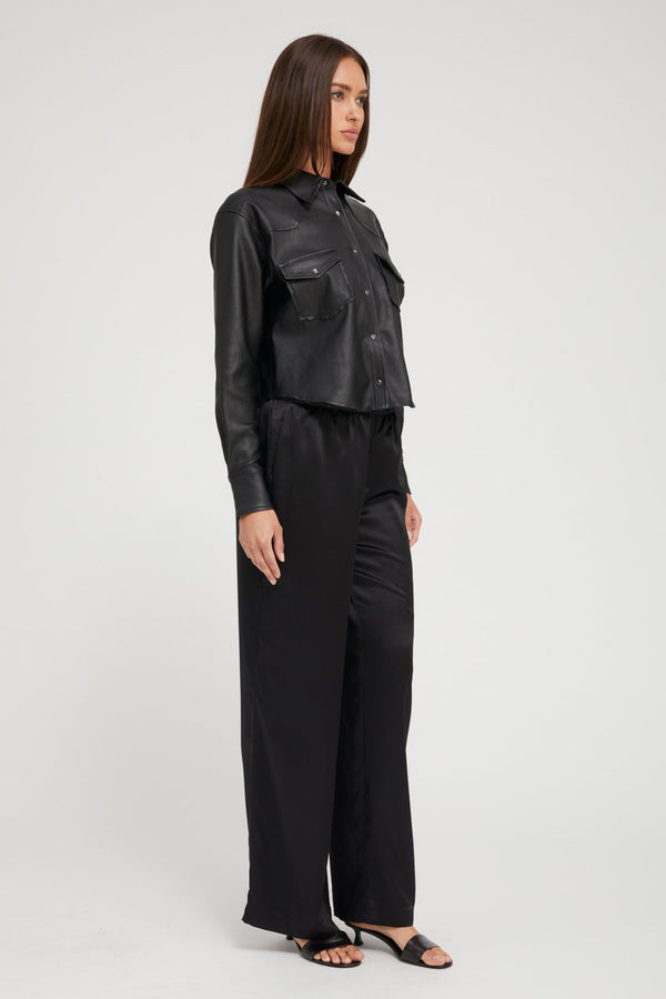 Sprwmn Silk Kauai Pants Black