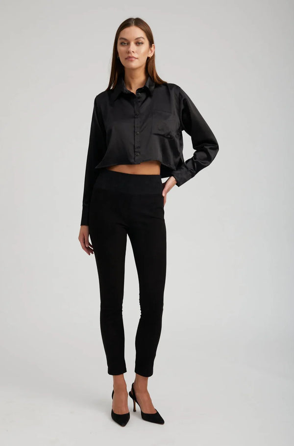 Sprwmn Suede Ankle Black