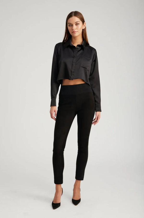 Sprwmn Suede Ankle Black