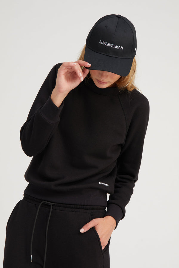 Sprwmn Superwoman Baseball Cap Black