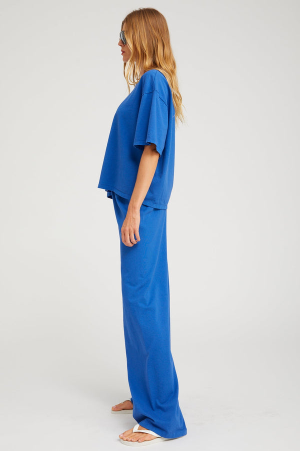 Sprwmn Supima Cotton Boxy Tee FRENCH BLUE