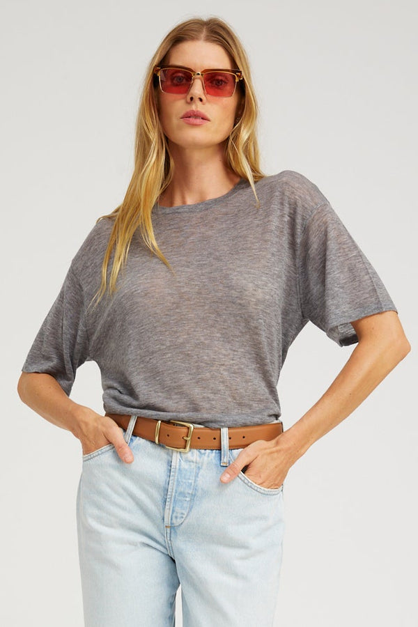 sprwmn Tissue Vintage Tee GREY