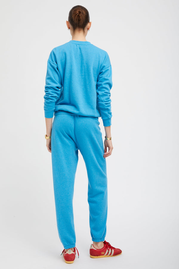 Sprwmn Turquoise Heart Sweatpants TURQUOISE
