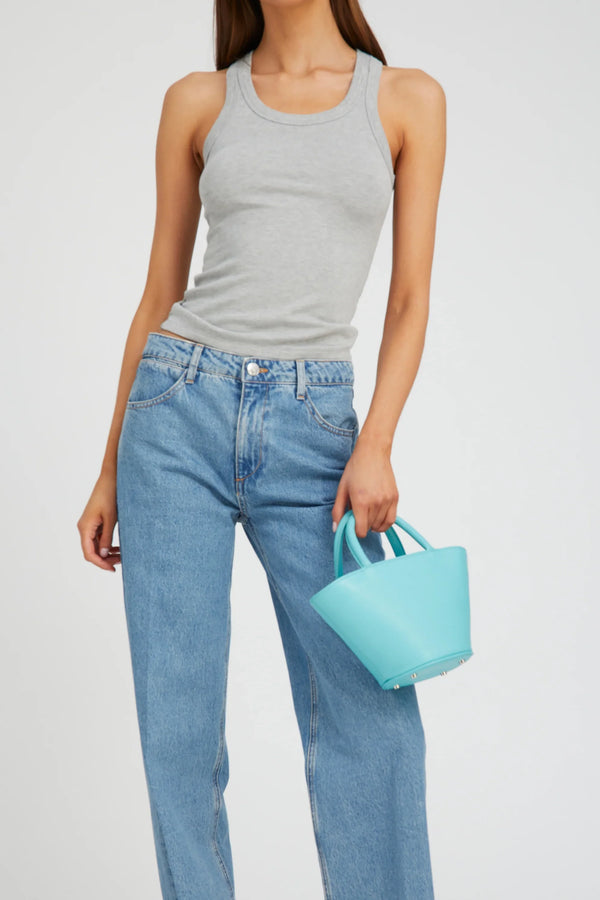 sprwmn Turquoise Mini Panier