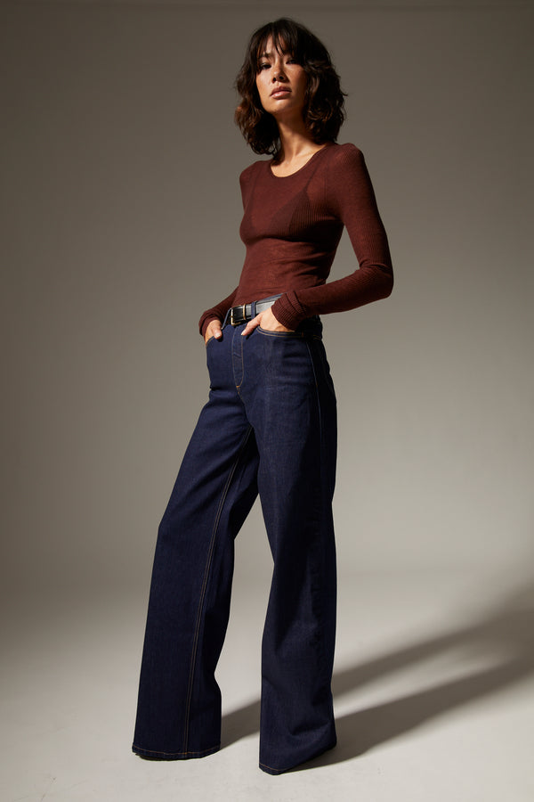 Sprwmn Vintage Wide Leg Denim