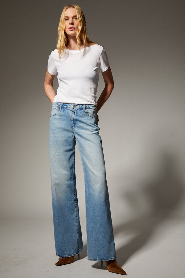 sprwmn Vintage Wide Leg Denim Paradis