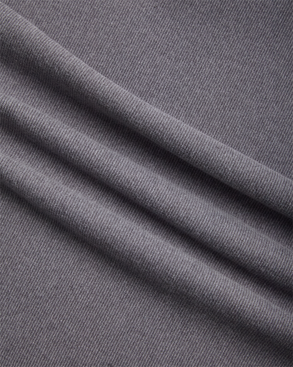 Spyder Mens Brushed Vertical Stripe Quarter Zip - Steel Grey