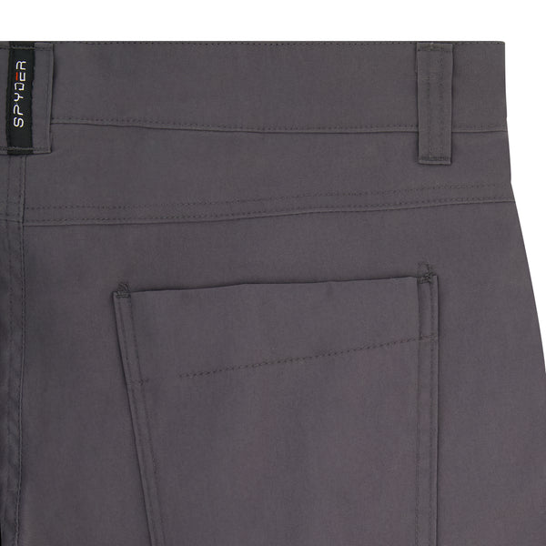 Spyder Mens Fleece Lined Five Pocket Pants - Gunmetal