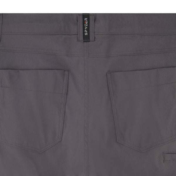 Spyder Mens Fleece Lined Five Pocket Pants - Gunmetal
