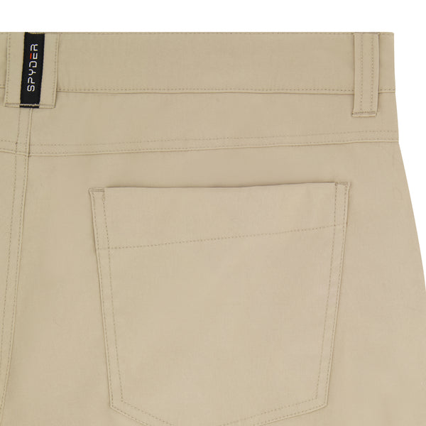 Spyder Mens Fleece Lined Five Pocket Pants - Mushroom