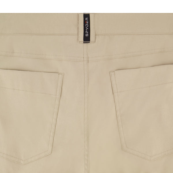 Spyder Mens Fleece Lined Five Pocket Pants - Mushroom