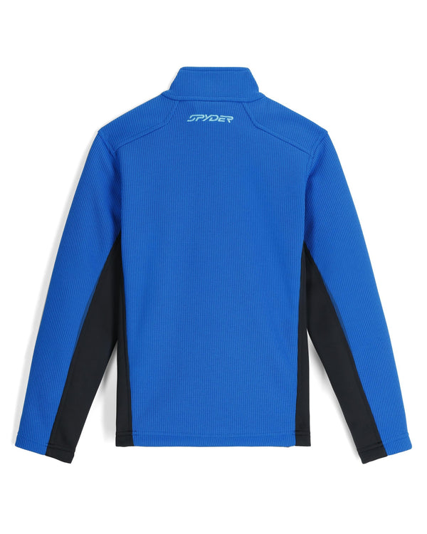 Spyder Boys Full Zip Bandit Jacket - Cobalt
