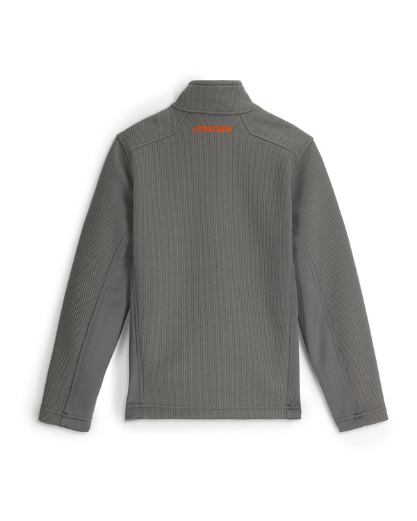 Spyder Boys Full Zip Bandit Jacket - Storm