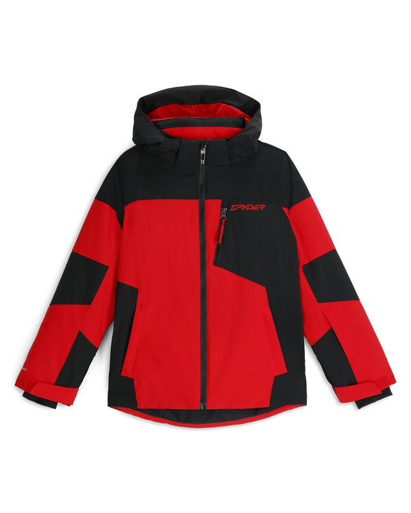 spyder Boys Leader Jacket - Spyder Red