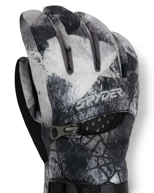 Spyder Boys Overweb Gloves - Black Camo