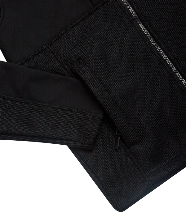 Spyder Boys Sweater Fleece Jacket - Black