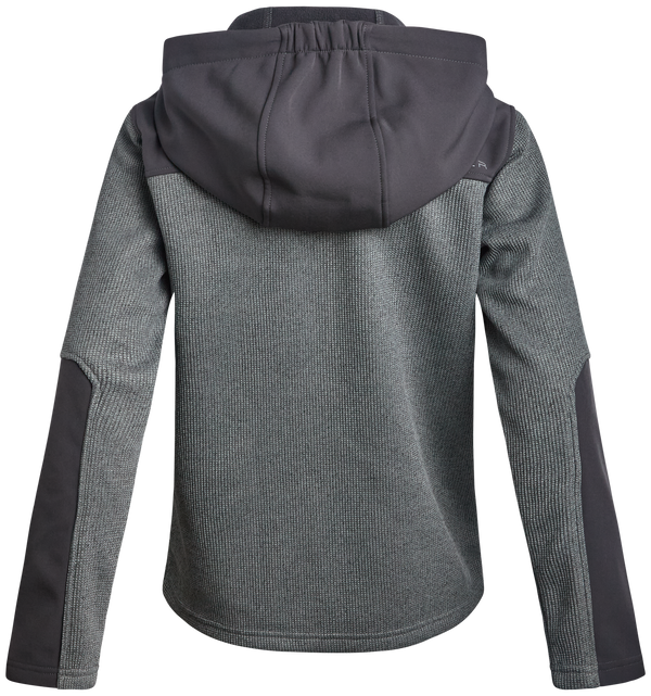 Spyder Boys Sweater Fleece Jacket - Pewter