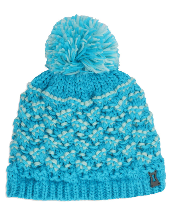 spyder Girls Brrr Berry Hat - Cyan Blue