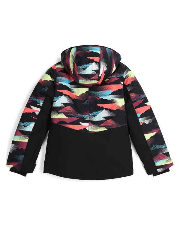 Spyder Girls Conquer Jacket - Multi Mountain Print