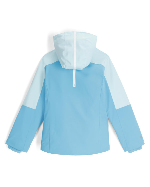 Spyder Girls Mila Jacket - Cyan Blue